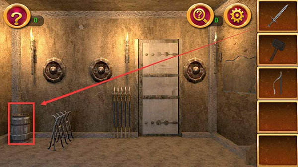 密室逃脱1的第十二关怎么过