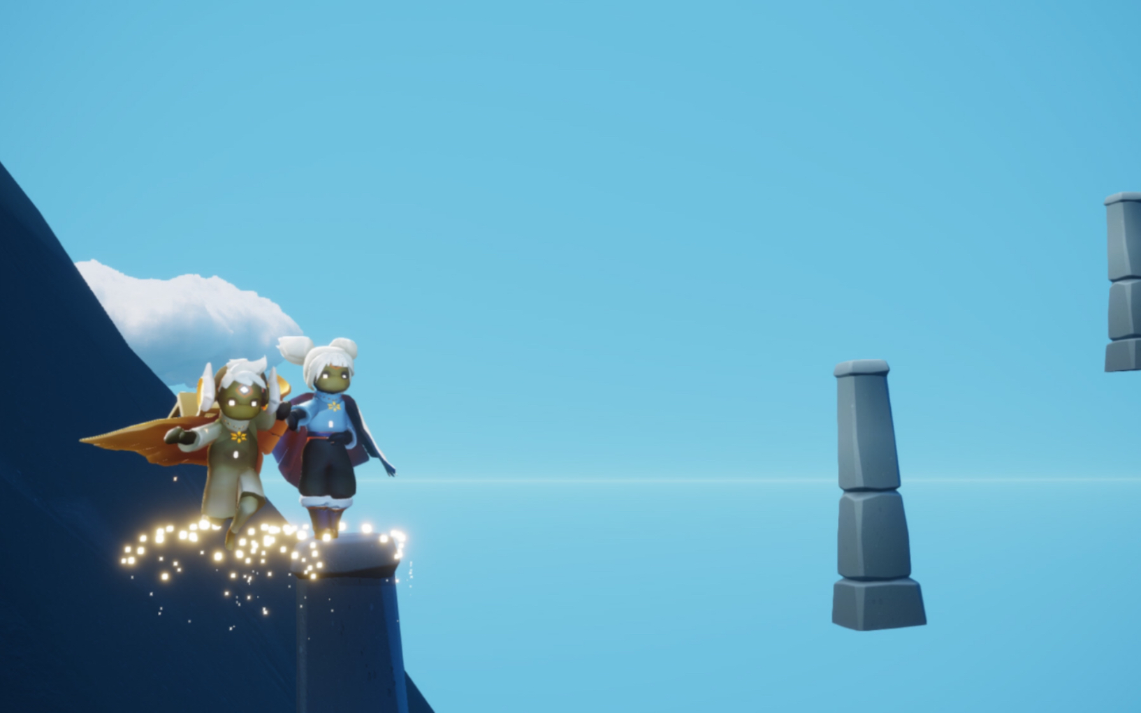 光遇怎么在星河遇见朋友