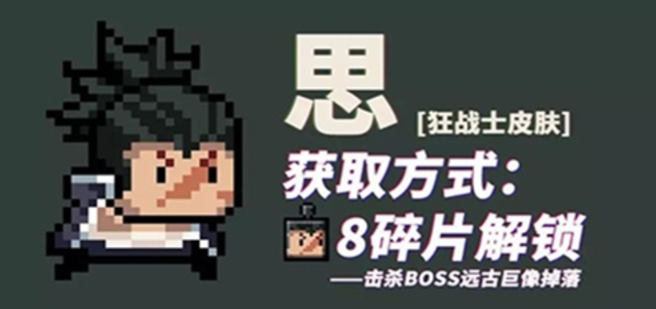 元气骑士的狂战士思皮肤有什么用