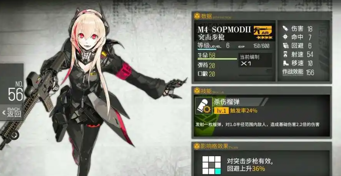 少女前线m4a1改造