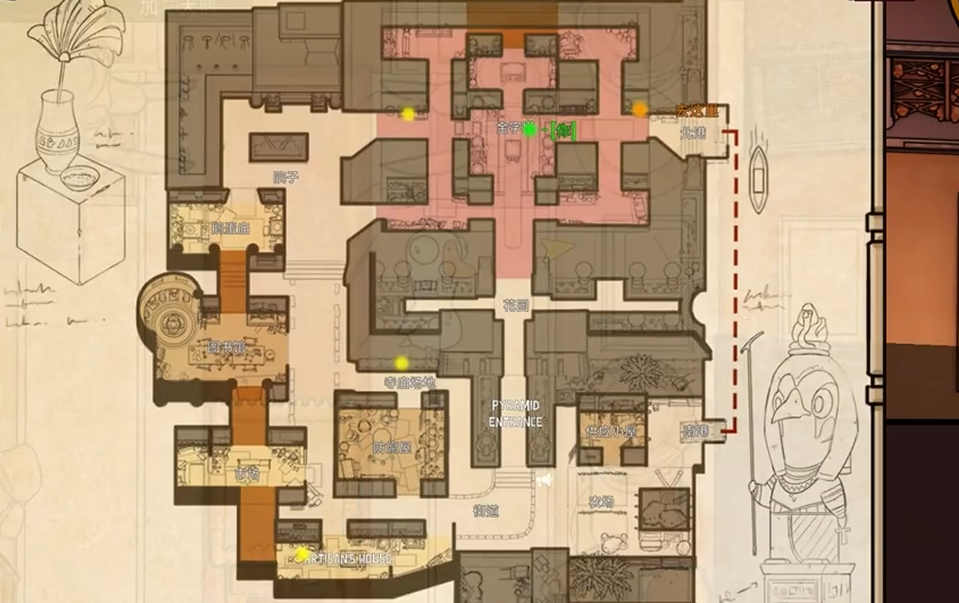 鹅鸭杀沙漠禁区在哪里