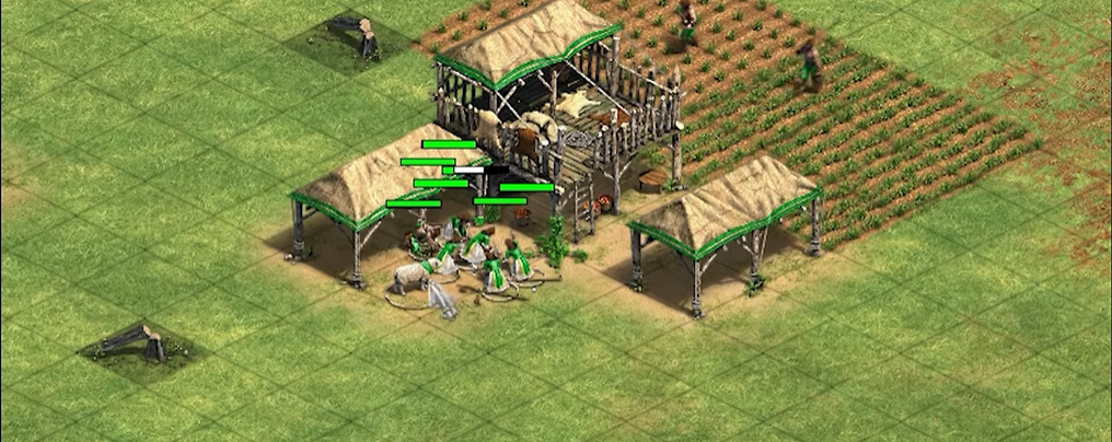 帝国时代2怎么赶羊