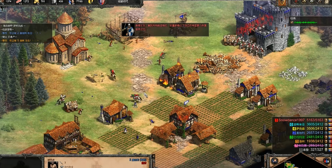 帝国时代2四件圣物有什么用处