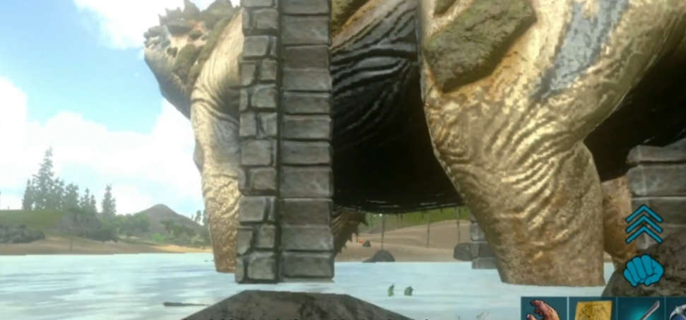 方舟生存进化怎么驯服泰坦龙