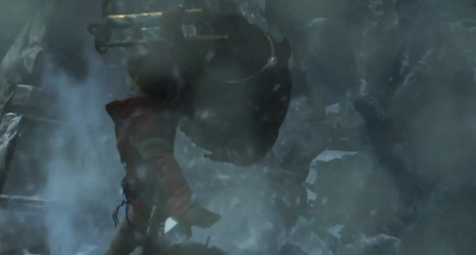 古墓丽影崛起怎么把冰块击碎