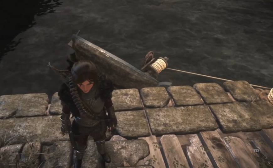 古墓丽影木筏船怎么过