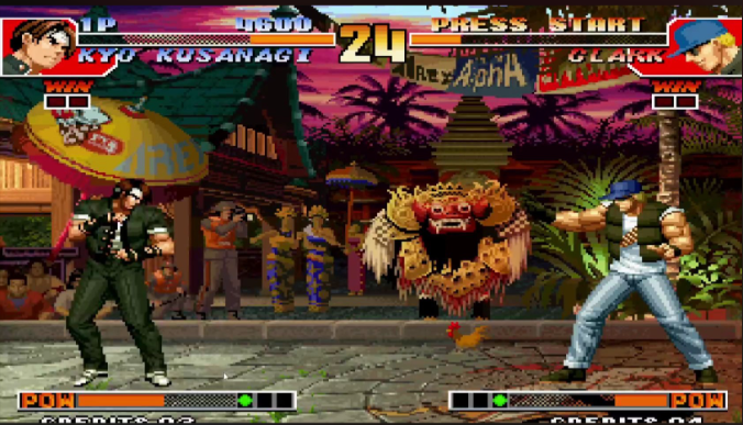 拳皇97草薙京怎么连四下