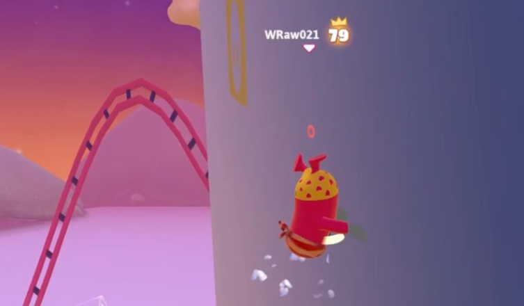 糖豆人抓住墙壁怎么上去