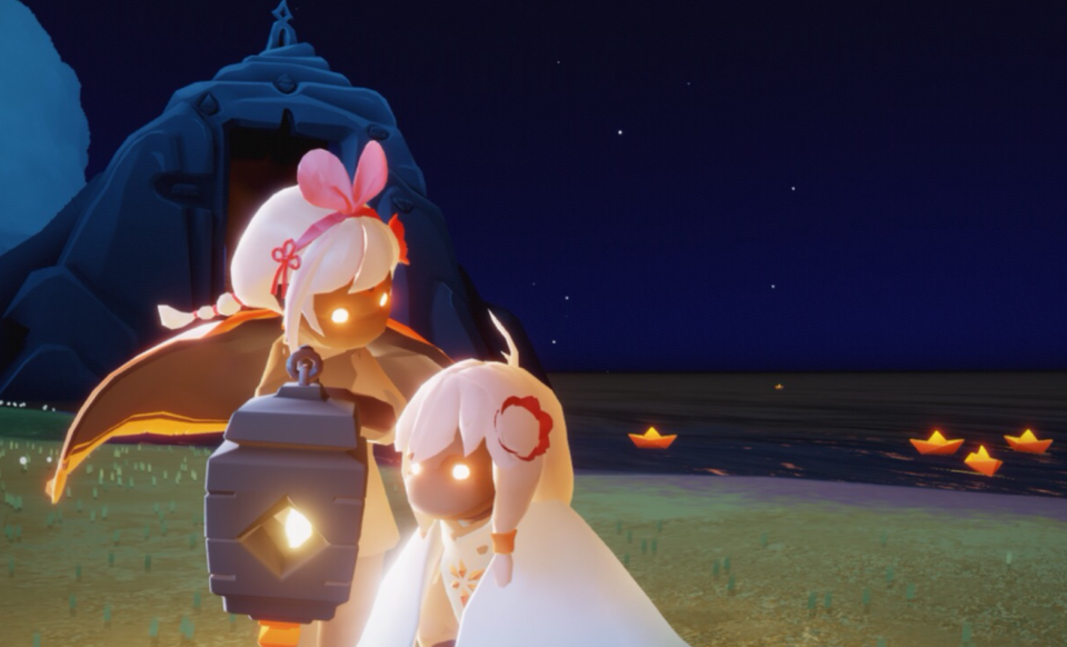 光遇怎么在头顶转圈