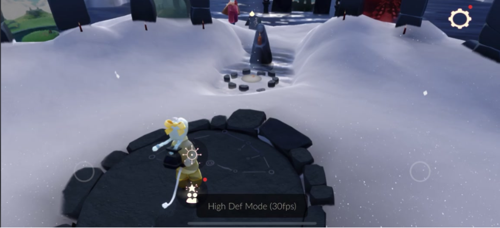 光遇怎么能平移着走