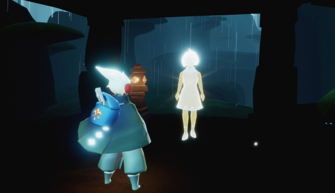 光遇怎么站着提腿转圈圈