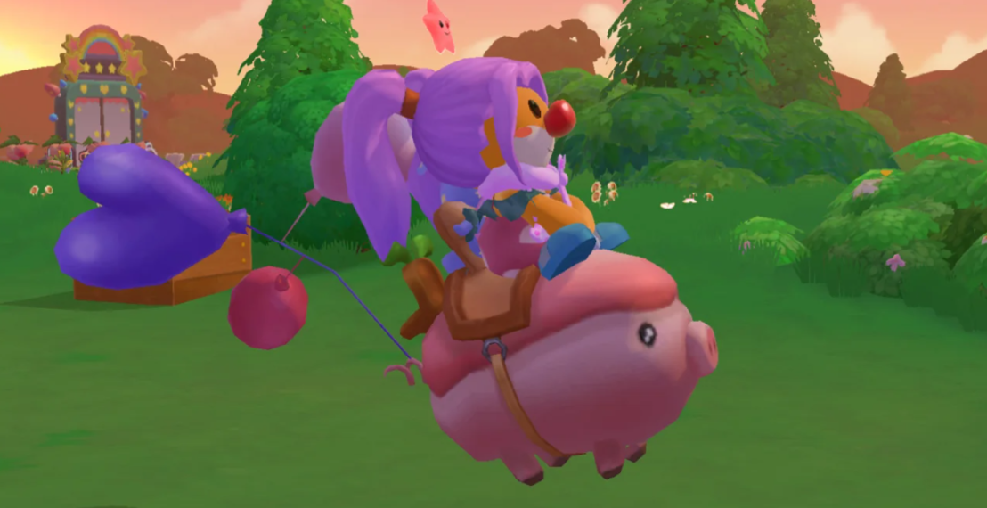 摩尔庄园红猪气球怎么用