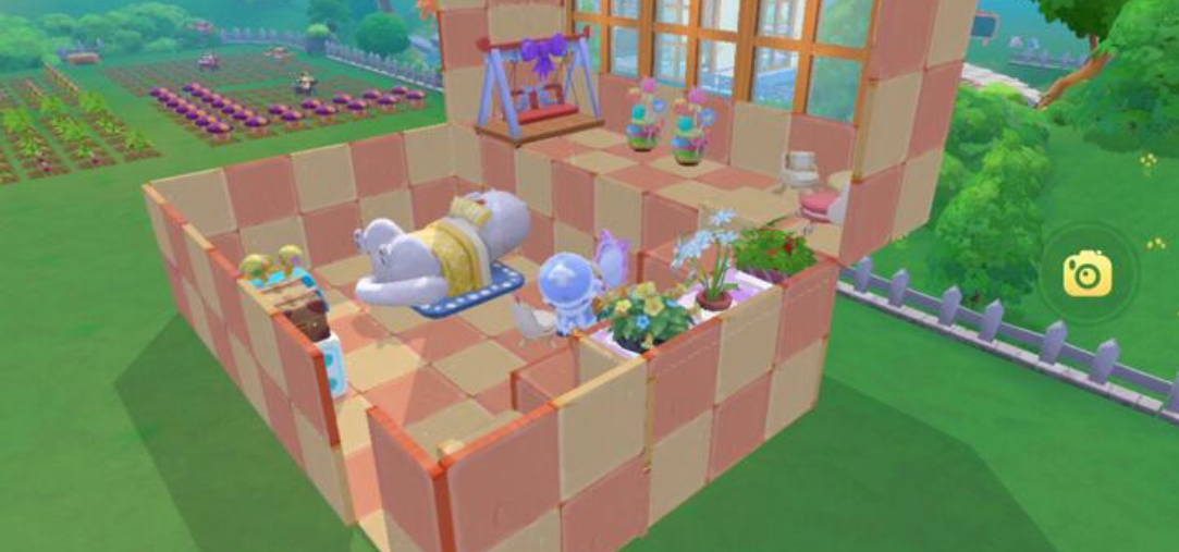 摩尔庄园怎么把家具改为邻居公用