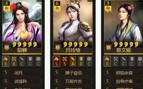 三国志战略版乱世才女如何搭配