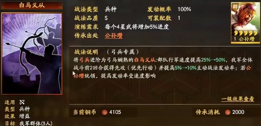 三国志战略版白马义从被什么克制
