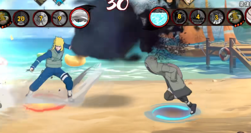 火影忍者怎么打志乃