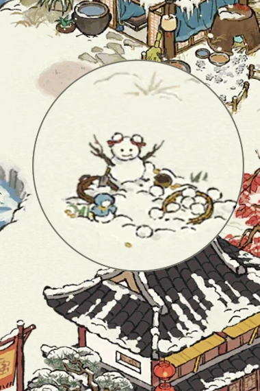 江南百景图雪人有啥用