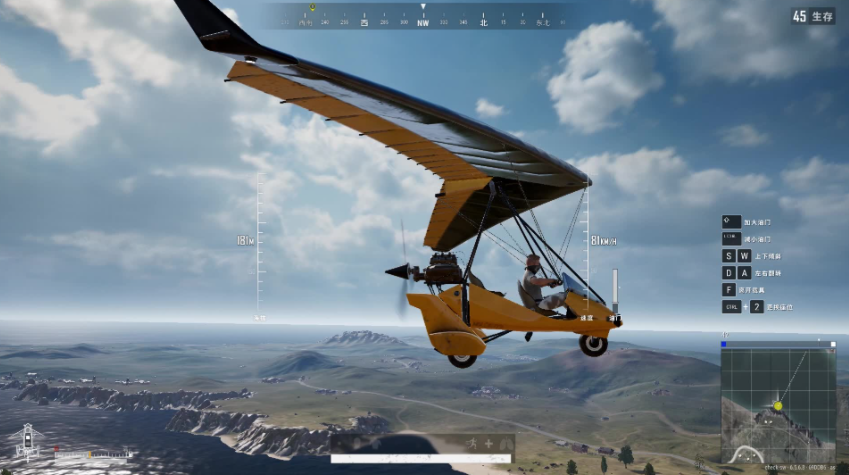 绝地求生什么位置有飞机