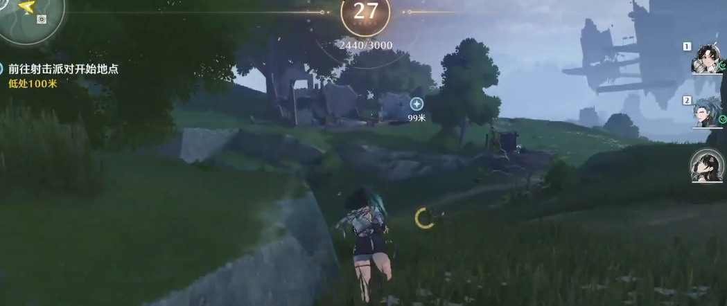 鸣潮庭院下面怎么进去