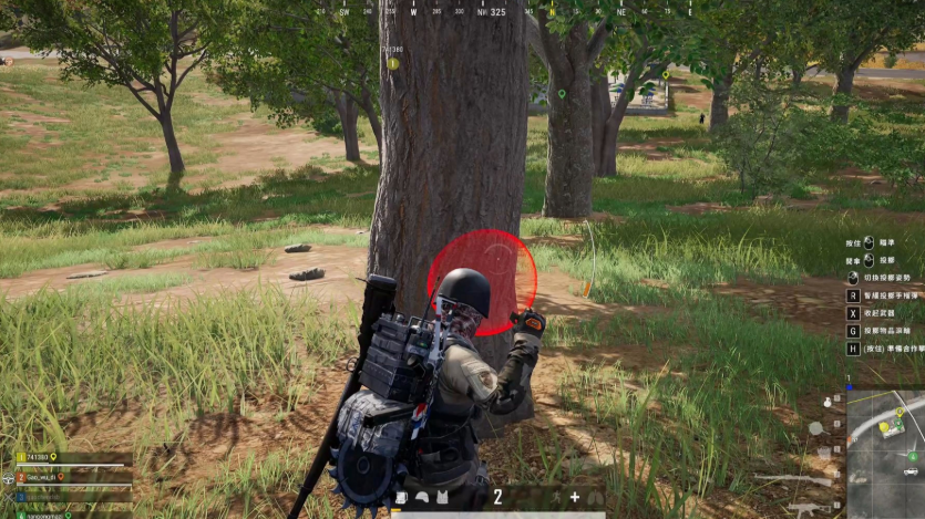 绝地求生手榴弹怎么往下丢