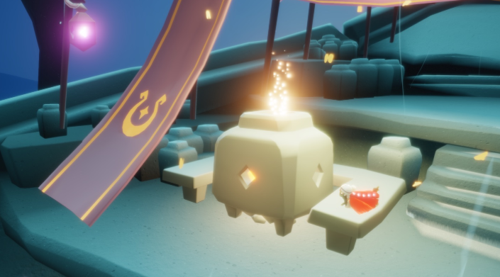 光遇如何在遇镜放纸船