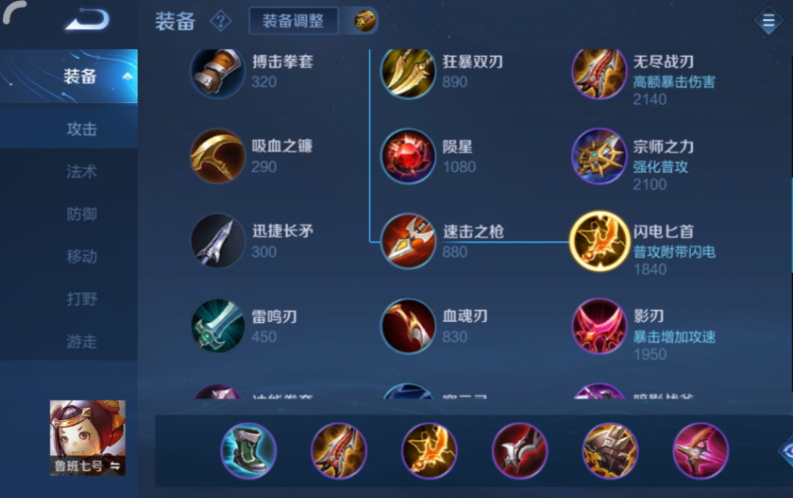 王者荣耀鲁班出装怎么搭配