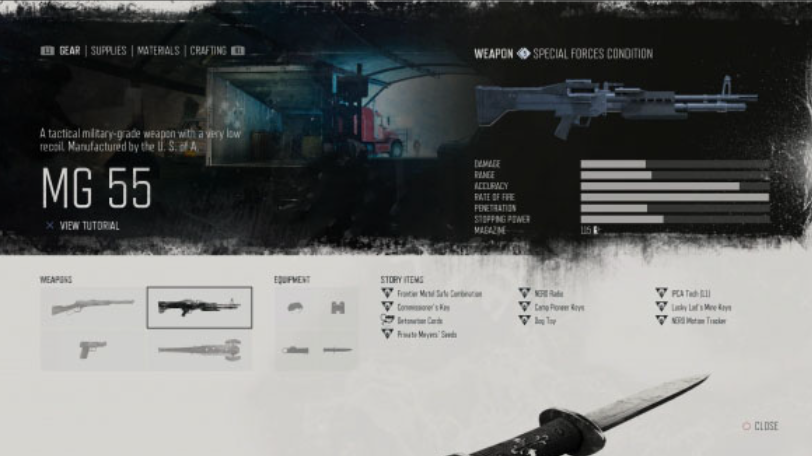 往日不再随身武器推荐哪个