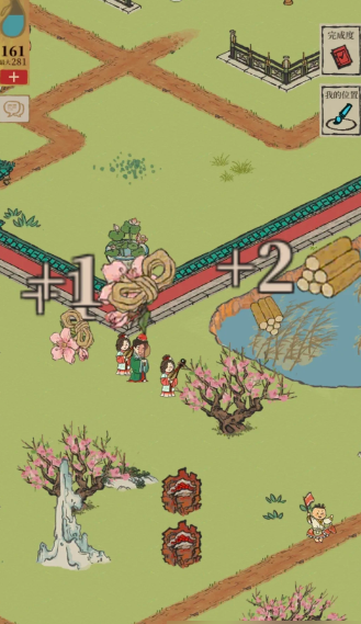 江南百景图桃树在哪里找